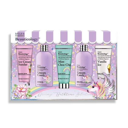 Unisex skönhetsset Baylis & Harding Beautycology Unicorn (5 pcs)