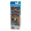 Set med 5 bilar Hot Wheels 1806