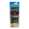 Set med 5 bilar Hot Wheels 1806