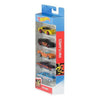 Set med 5 bilar Hot Wheels 1806