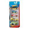 Set med 5 bilar Hot Wheels 1806