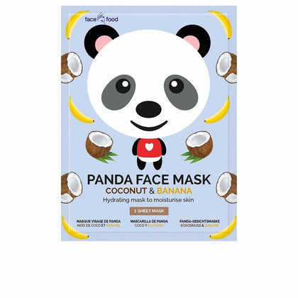 Fuktgivande Ansiktsmask 7th Heaven Animal Panda Kokosnöt Banan (1 uds)