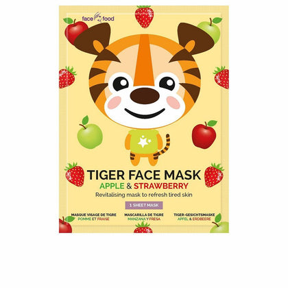 Revitaliserande mask 7th Heaven Animal Tiger Äpple Jordgubbe (1 uds)