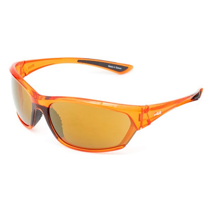 Unisexsolglasögon Fila SF232-66PCH Brun Orange (Ø 66 mm)