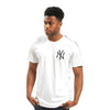 T-shirt med kortärm Herr New Era NY Yankees XL Vit