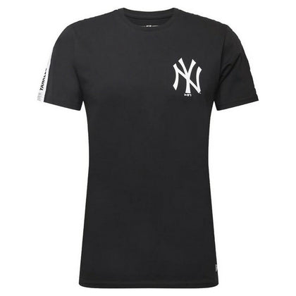 T-shirt med kortärm Herr New Era NY Yankees Taped Sleeve Svart