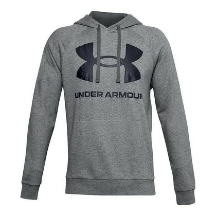 Tröja med huva Under Armour Fleece Rival Mörkgrå