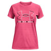 T-shirt med kortärm Dam Under Armour Big Logo Rosa