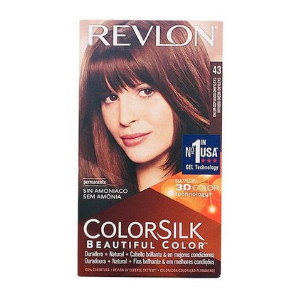 Farbe ohne Ammoniak Colorsilk Revlon Golden Brown