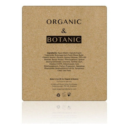 Fuktande kroppskräm Organic & Botanic Tangerine (100 ml)