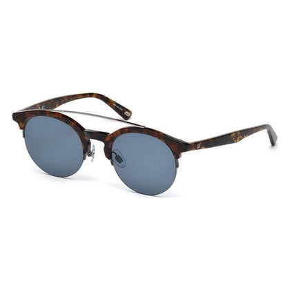 Unisexsolglasögon WEB EYEWEAR WE0192-52V Blå Havana (ø 49 mm)