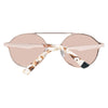 Unisexsolglasögon WEB EYEWEAR Brun Rosa (ø 58 mm)