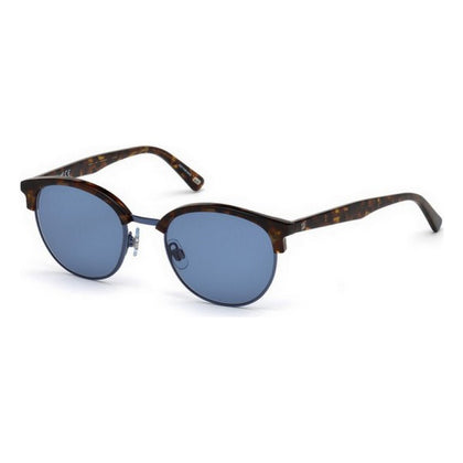 Unisexsolglasögon WEB EYEWEAR WE0235-91V Blå Havana (ø 49 mm)