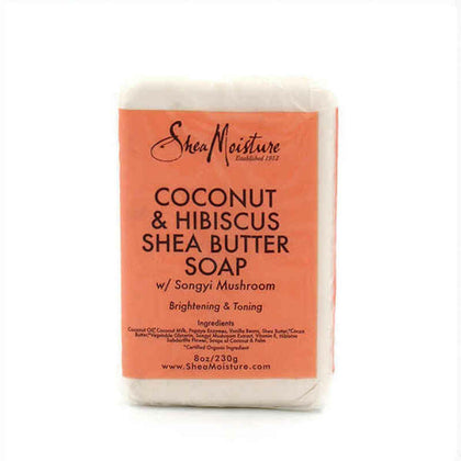 Tvål Shea Moisture Coconut & Hibiscus Shea Butter (230 g)