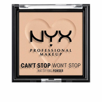 Kompaktpulver NYX Can't Stop Won't Stop Light Medium (6 g)