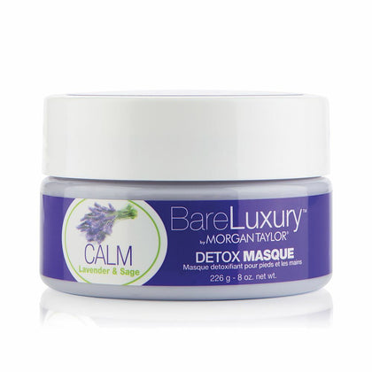 Detoxifierande mask Morgan Taylor Bare Luxury Lavendel Lugnande (226 g)