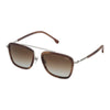 Herrsolglasögon Lozza SL2291M-579Y Brun Silvrig Havana (ø 54 mm)