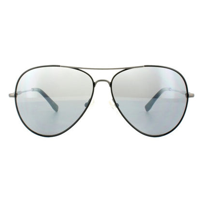 Unisexsolglasögon Lacoste L174S-033 Grå Gun metal (ø 58 mm)