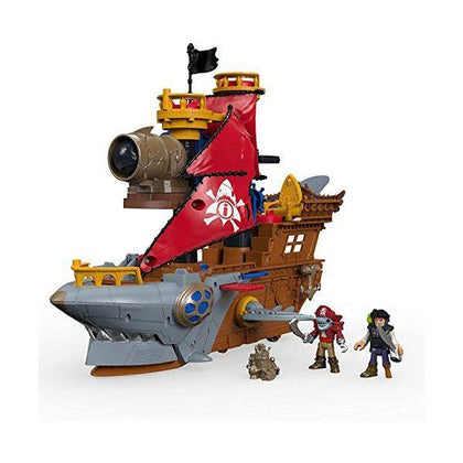 Playset Shark Bite Pirate Ship Mattel - DETDUVILLLHA.SE