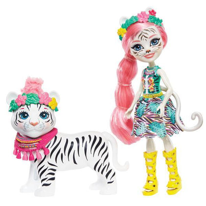 Docka med husdjur Enchantimals Tadley Tiger Mattel (15 cm) - DETDUVILLLHA.SE