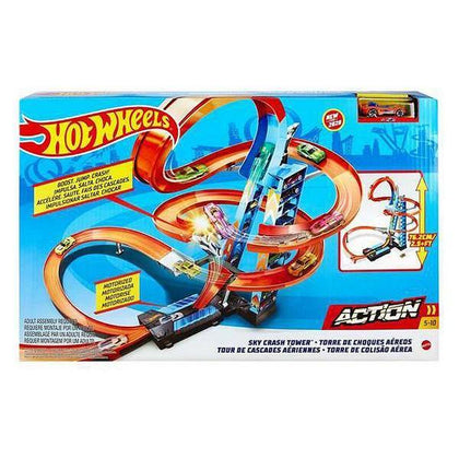 Bana med Ramper Hot Wheels (60 cm) - DETDUVILLLHA.SE