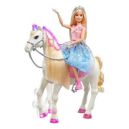 Docka Barbie Princess Adventure Shimmer Horse Mattel (2 pcs) - DETDUVILLLHA.SE
