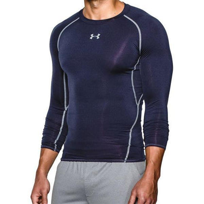 Men's Long Sleeved Compression T-shirt  Under Armour 1257471-410 Marinblå - DETDUVILLLHA.SE