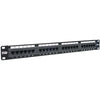 Patchpanel 24 UTP Portar Kategori 6 Trendnet TC-P24C6