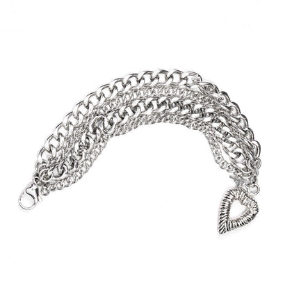 Damarmband Folli Follie 4N0F041O Sterlingsilver Silvrig (70 cm)