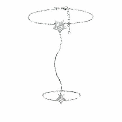 Damarmband Folli Follie 3B15S096C Silverpläterad Silvrig (17 cm)