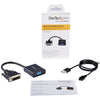 DVI-D till VGA Adapter Startech DVI2VGAE             0,19 m Svart