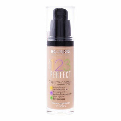 Flytande foundation för läppar 123  Perfect Bourjois Spf 10 (30 ml)