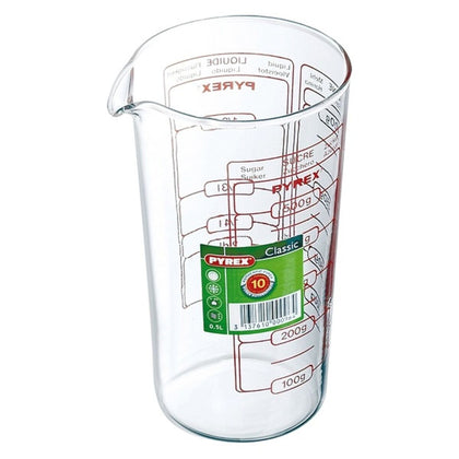 Glas Pyrex Classic Vidrio Transparent Glas (0,5 L)