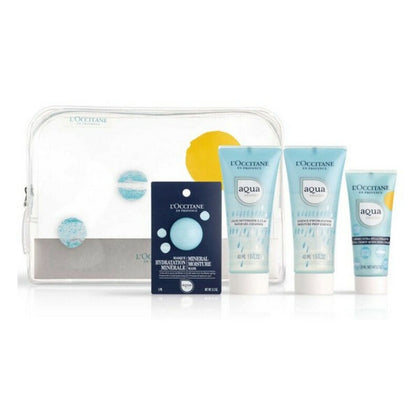 Kosmetikset Damer Aqua Réotier L'occitane (4 pcs)