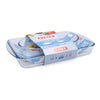 Set med Ugnsfasta Formar Pyrex Essentials Borosilikatglas (30 x 21 cm + 40 x 27 cm) (2 pcs)