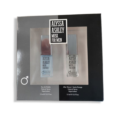 Parfymset Herrar Alyssa Ashley Musk for Men (2 pcs)