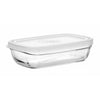 Lunchlåda Freshbox Transparent Med lock Rektangulär (15 cm)