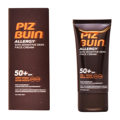 Ansiktssolkräm Allergy Piz Buin Spf 50 (50 ml)