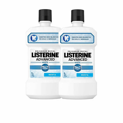 Munvatten Listerine Advanced White Blekmedel (2 x 1 L)