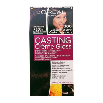 Färg utan ammoniak Casting Creme Gloss L'Oreal Make Up Mörkbrunt