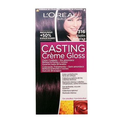 Färg utan ammoniak Casting Creme Gloss L'Oreal Make Up Intensiv viol