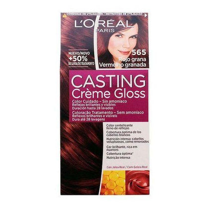 Färg utan ammoniak Casting Creme Gloss L'Oreal Make Up Karminrött - DETDUVILLLHA.SE