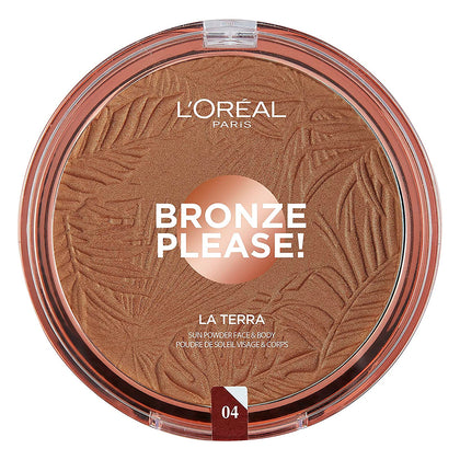 Bronzer Bronze Please! L'Oreal Make Up 18 g (Kvinna)