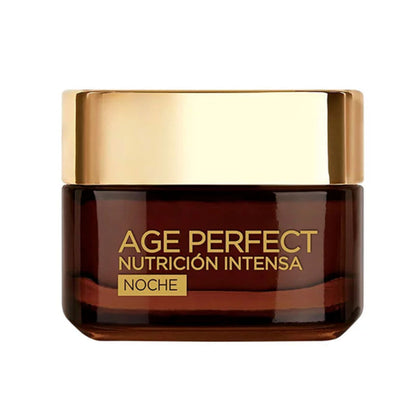 Nattkräm mot rynkor Age Perfect L'Oreal Make Up Age Perfect Nutricion Intensa (50 ml) 50 ml