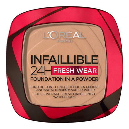 Basmakeup - pulver L'Oreal Make Up Infallible 24H Fresh Wear (9 g)