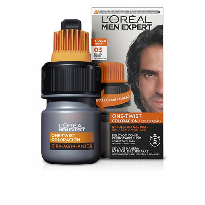 Halvvarig färg L'Oreal Make Up Men Expert One-Twist #3 (50 ml)