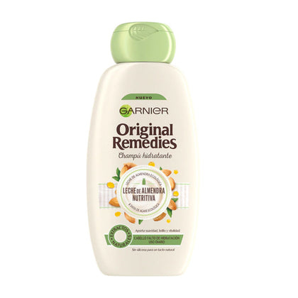 Schampo ORIGINAL REMEDIES leche de almendras Garnier (300 ml)