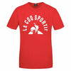 T-shirt med kortärm Herr Le coq sportif Bat Nº2 Röd Män