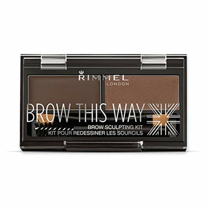 Ögonbryn smink Rimmel London Brow This Way 003-Dark Brown