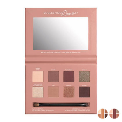 Ögonskuggspalett Palette Yeux Bourjois 4-i-1